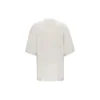 Balenciaga Alphabet Logo kortärmad tröja för män, grå/vit 641614TJVA99054