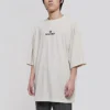 Balenciaga Alphabet Logo kortärmad tröja för män, grå/vit 641614TJVA99054