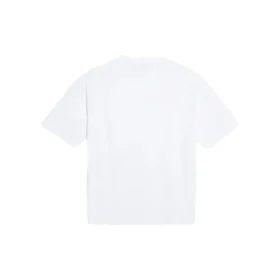 Balenciaga Band Portrait Printing Logo Retro kortärmad T-shirt för män, vit 612966TIV479000