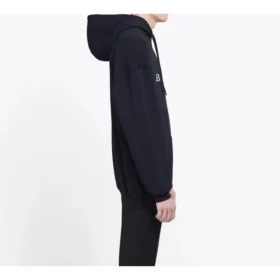 Balenciaga BB för män med bröstlogotyp, svart 556143TDV521000