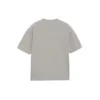 Balenciaga BB-logotryck, kortärmad grå herrtröja 544271TCV251300