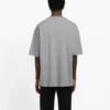 Balenciaga BB-logotryck, kortärmad grå herrtröja 544271TCV251300