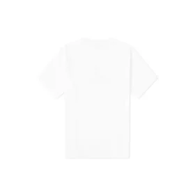 Balenciaga BB Paris-tryck, rundhalsad kortärmad retro-T-shirt för män, vit 594579TGV609000