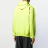 Balenciaga BB-tryck för män, gul, 583215TFV617050