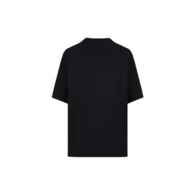 Balenciaga BLogo-tryck, kortärmad, svart, herr 612966TJVD61000