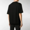 Balenciaga BLogo-tryck, kortärmad, svart, herr 612966TJVD61000