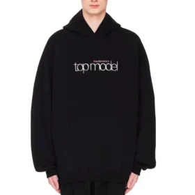 Balenciaga Casual Sports för män, svart 620973TIV831000