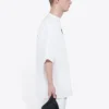 Balenciaga Crew med alfabettryck, kortärmad, vit, herr 620969TIV749040
