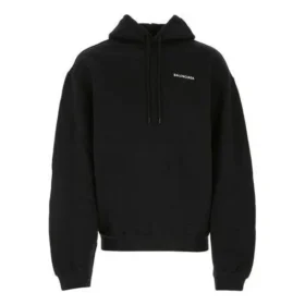 Balenciaga Dfil Sports Classic för män med alfabettryck, svart 641679TJVE51000