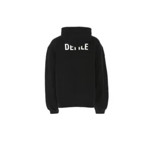 Balenciaga Dfil Sports Classic för män med alfabettryck, svart 641679TJVE51000