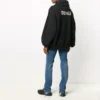 Balenciaga Dfil Sports Classic för män med alfabettryck, svart 641679TJVE51000