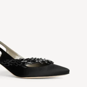 Balenciaga för dam | Manolo Blahnik-slingback i svart