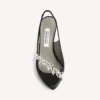 Balenciaga för dam | Manolo Blahnik-slingback i svart