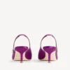 Balenciaga för dam | Manolo Blahnik-slingback i violett