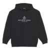 Balenciaga för män, Alphabet-tryck, logotyp, svart 570811TGV701000