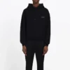 Balenciaga för män, bröstfärg: vit, svart, liten logotyp, svart, 556145TYK271000
