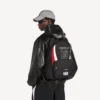 Balenciaga för män | Explorer-ryggsäck i samarbete med NBA i svart/vitt/vermiljonrött Balenciaga för män | Explorer-ryggsäck i samarbete med NBA i svart/vitt/vermiljonrött