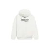 Balenciaga för män med broderat alfabetmönster i Political Campaign-stil, vit 600583TKVI99084