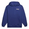 Balenciaga för män med logotryck, klassisk marinblå 600583TIV531195