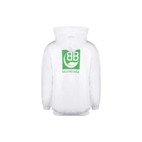 Balenciaga för män, miljövänlig BBLogo, vit, 570811THV649000