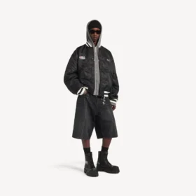 Balenciaga för män | NBA-samarbetsjacka i svart