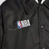 Balenciaga för män | NBA-samarbetsjacka i svart