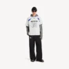 Balenciaga för män | Oversized T-shirt i samarbete med NBA i vitt/flerfärgat Balenciaga för män | Oversized T-shirt i samarbete med NBA i vitt/flerfärgat