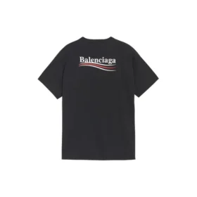 Balenciaga för män, tryckt version, kortärmad, svart 570803TAV441000