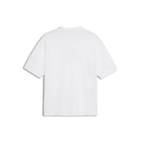 Balenciaga för män, vit med BB-logotyp, klassiskt tryck, kortärmad 570803TEV489044