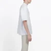 Balenciaga för män, vit med BB-logotyp, klassiskt tryck, kortärmad 570803TEV489044