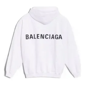 Balenciaga för män, vit med logo på ryggen 556143TAV379000