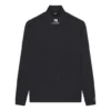 Balenciaga FW21 Alphabet långärmad sporttröja för män, svart 661749444B81077