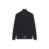 Balenciaga FW21 Alphabet långärmad sporttröja för män, svart 661749444B81077
