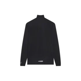 Balenciaga FW21 Alphabet långärmad sporttröja för män, svart 661749444B81077