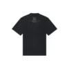 Balenciaga FW21 Couture Alphabet rundhalsad kortärmad tröja för män, svart 651795TJV901070