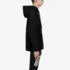 Balenciaga FW21 långärmad tröja med logotryck för män, svart 600583TIV841070