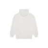 Balenciaga FW21-logotyp med alfabettryck, långärmad hoodie för män, krämvit 570811TIV552970