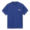 Balenciaga herrtröja med Political Campaign-tryck, kortärmad, kungsblå 508203TAV444540