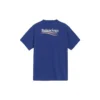 Balenciaga herrtröja med Political Campaign-tryck, kortärmad, kungsblå 508203TAV444540