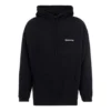 Balenciaga-hoodie för män i ren bomull, svart 570811TJV851070