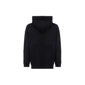 Balenciaga-hoodie för män i ren bomull, svart 570811TJV851070