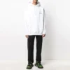 Balenciaga-hoodie för män, vardagsmodell, ren bomull, vit 570811TJV859040