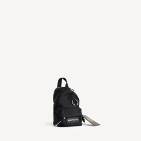 Balenciaga i PUBG i PUBGM Explorer Micro ryggsäck charm/nyckelring för män i svart