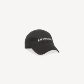 Balenciaga-keps i svart/vitt