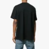 Balenciaga-logotröja för män, kortärmad, svart 556150TYK281000