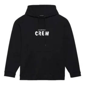 Balenciaga-logotryck för män, svart 600583TIV751070