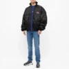 Balenciaga-logotyp med alfabet, kortärmad, blå, herr 612966TIV541195