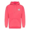 Balenciaga-logotypmönster i bomullstryck för herrar, rosa 600583THV587764