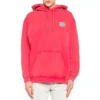 Balenciaga-logotypmönster i bomullstryck för herrar, rosa 600583THV587764