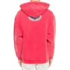 Balenciaga-logotypmönster i bomullstryck för herrar, rosa 600583THV587764